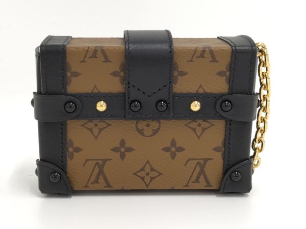 oplus 256 Louis Vuitton Essential Trunk Chain Shoulder Monogram Reverse M Brown