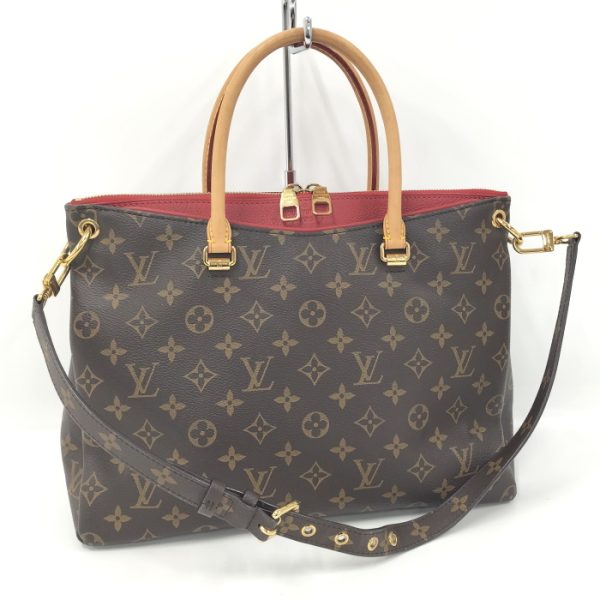 2000803259700563 1 Louis Vuitton Pallas Handbag Monogram Brown