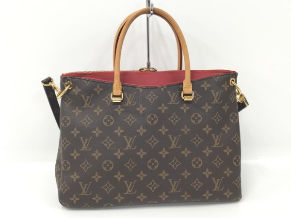 2000803259700563 2 Louis Vuitton Pallas Handbag Monogram Brown