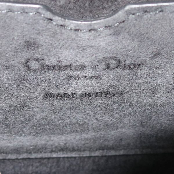 200098923018 9 Christian Dior Addict Small Box Shoulder Bag Calfskin Black