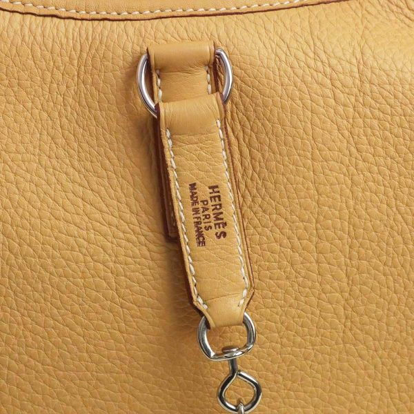 200099229018 8 HERMES Trim 35 Taurillon Clemence Leather Saffron Yellow