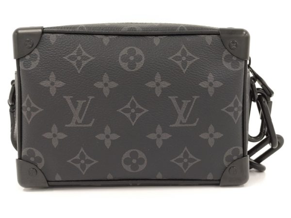 2001198251100468 2 Louis Vuitton Mini Soft Trunk Shoulder Bag Monogram Eclipse Black