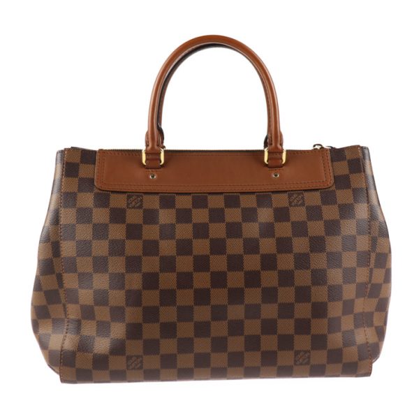 2005083007064 3 Louis Vuitton Greenwich Handbag Leather Brown