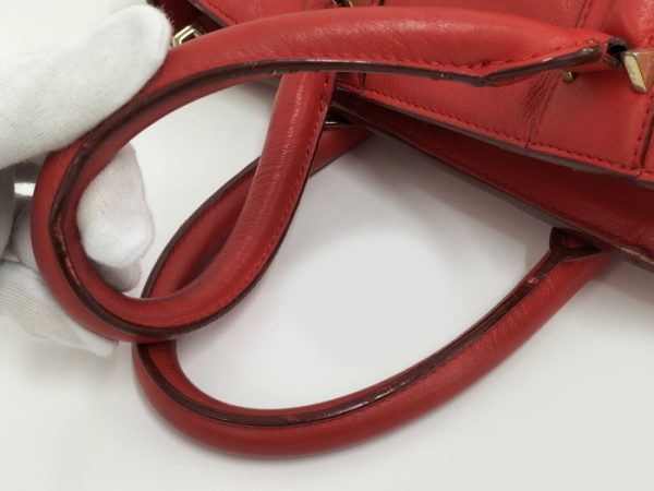 oplus 256 Givenchy Lucrezia 2WAY Handbag Leather Red