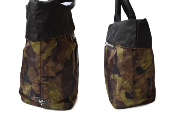 201031 18 p 3 Prada Reversible Tessuto Shoulder Bag Camouflage