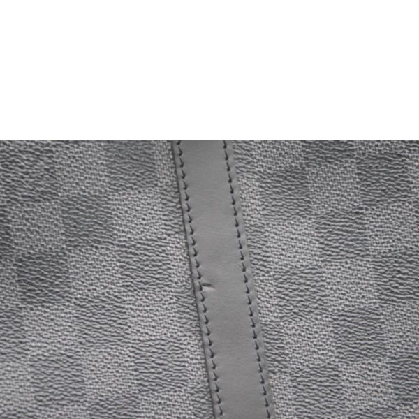 20152 8 Louis Vuitton Damier Graphite Shoulder Bag Brown