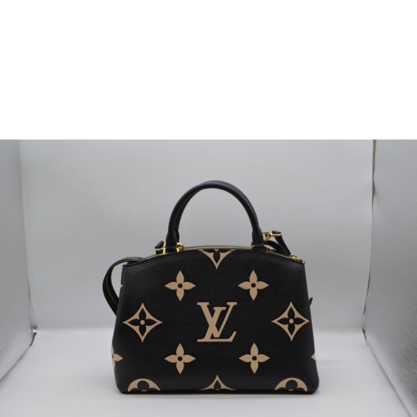 20206 2 Louis Vutton MM Monogram Empriente Grand Palais Bag Bicolor