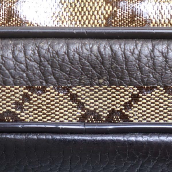 2023 648 8 Gucci GG Crystal Waist Bag Brown