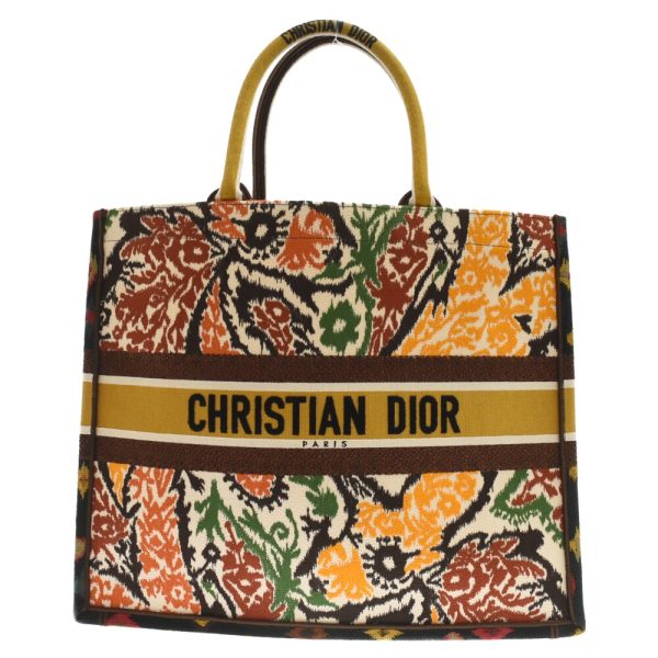 2024f130001 1 DIOR Book Tote Large Tote Bag Orange