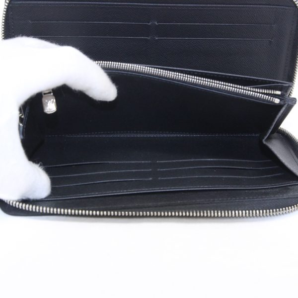 21 3872 09 Louis Vuitton Epi Zippy Organizer NM Black