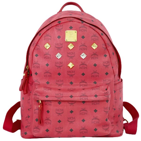 2100010000102897 1 MCM Visetos Backpack Red