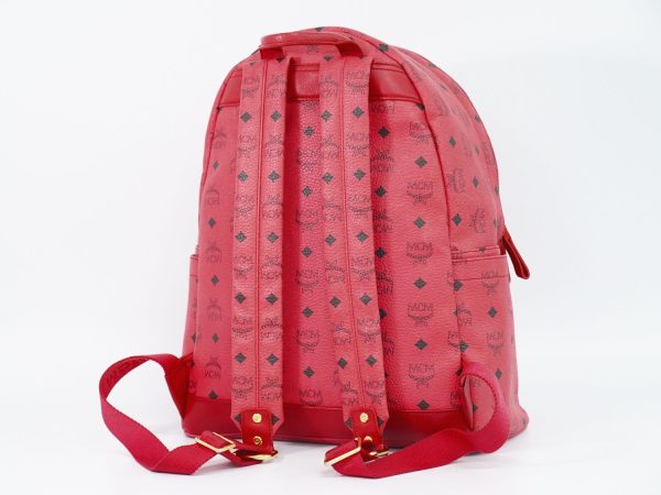 2100010000102897 2 MCM Visetos Backpack Red