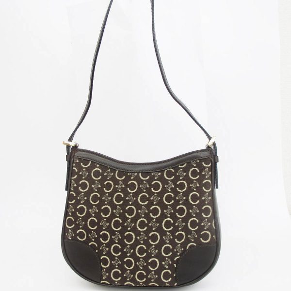 21000153 2 Celine Mini Shoulder Bag Pouch Macadam Pattern