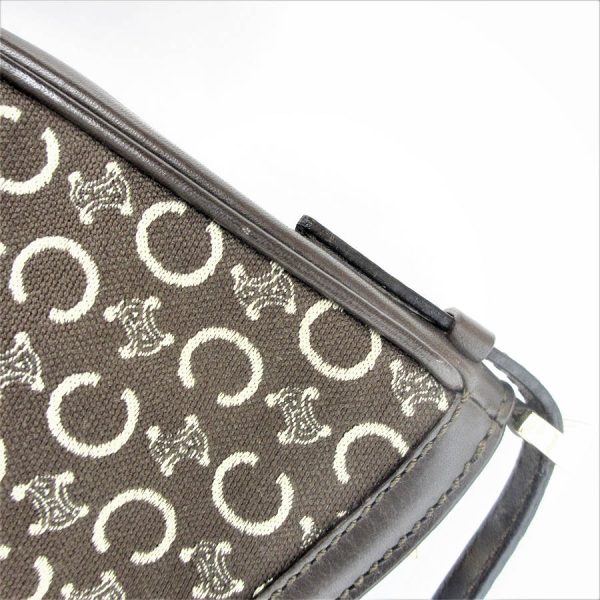 21000153 7 Celine Mini Shoulder Bag Pouch Macadam Pattern