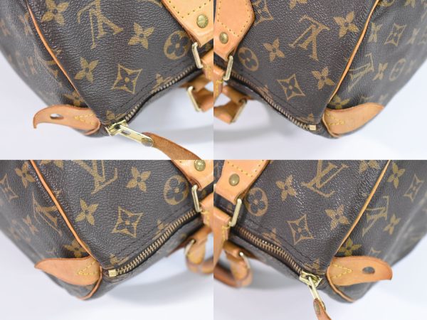 2100020000001307 6 Louis Vuitton Speedy 30 TravelBag Monogram Brown