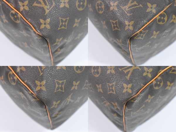 2100020000001307 7 Louis Vuitton Speedy 30 TravelBag Monogram Brown