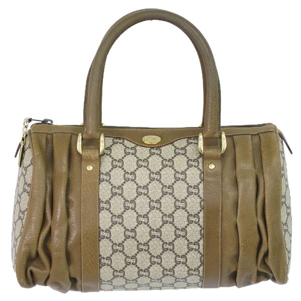 2100020000001398 1 Gucci GG Plus Mini Boston Bag Beige