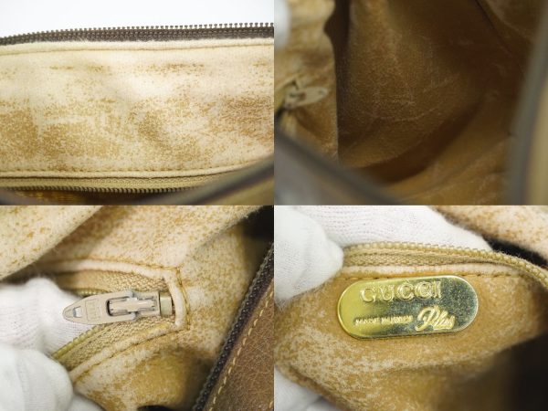 2100020000001398 9 Gucci GG Plus Mini Boston Bag Beige