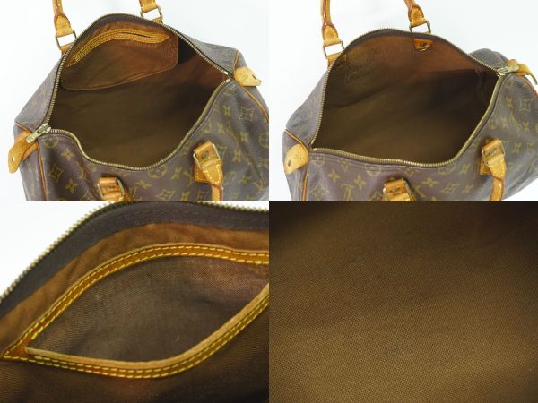 2100020000002270 8 Louis Vuitton Old Model Speedy Monogram Handbag