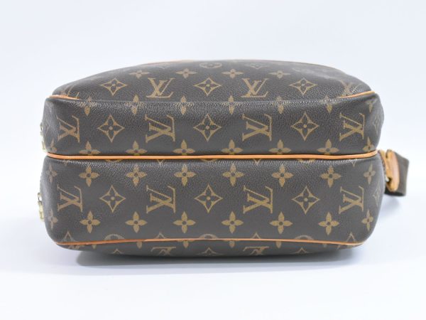 2100020000004102 3 Louis Vuitton LV Reporter PM Shoulder Bag Brown