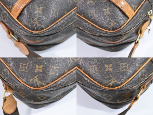 2100020000004102 6 Louis Vuitton LV Reporter PM Shoulder Bag Brown