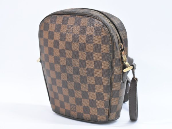 2100020000004121 2 Louis Vuitton Ipanema PM Damier Bagpack Ebene Brown