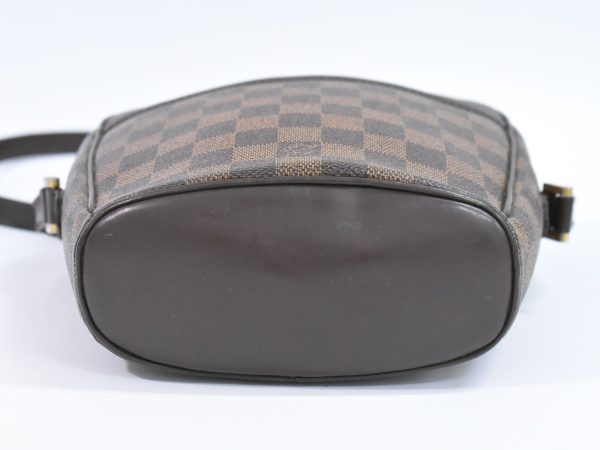 2100020000004121 3 Louis Vuitton Ipanema PM Damier Bagpack Ebene Brown