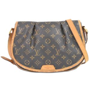 2100020000004134 1 Louis Vuitton Monogram Tamblanc Shoulder Bag Brown