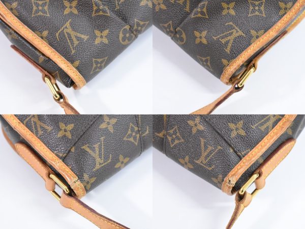 2100020000004134 6 Louis Vuitton LV Menilmontant PM Shoulder Brown