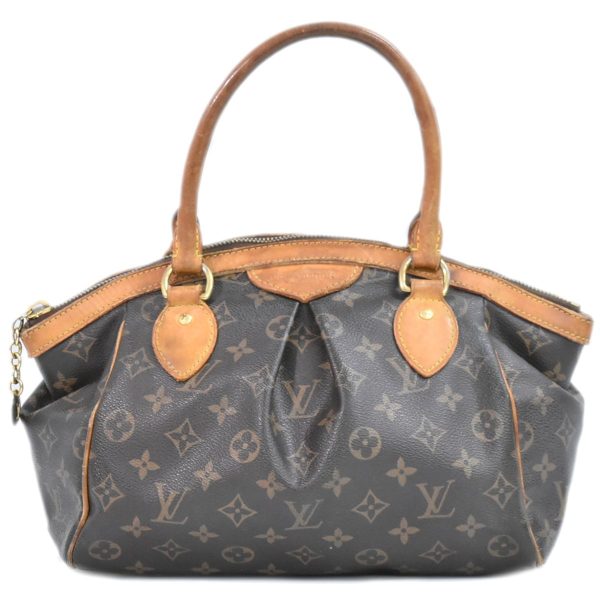 2100020000004145 1 Louis Vuitton LV Tivoli PM Monogram Handbag Brown