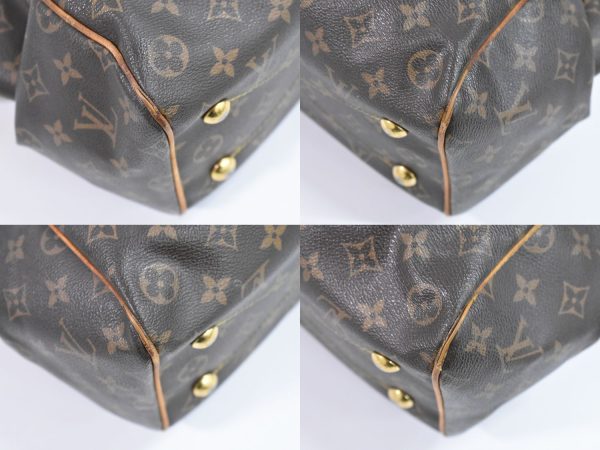 2100020000004145 7 Louis Vuitton LV Tivoli PM Monogram Handbag Brown