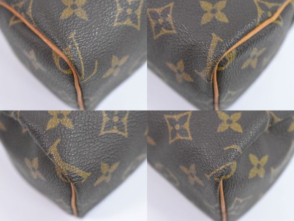 2100020000006203 7 Louis Vuitton Mini Speedy Monogram Handbag Pouch