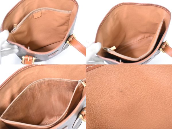 2100020000010916 8 Celine Macadam Tote Bag Brown