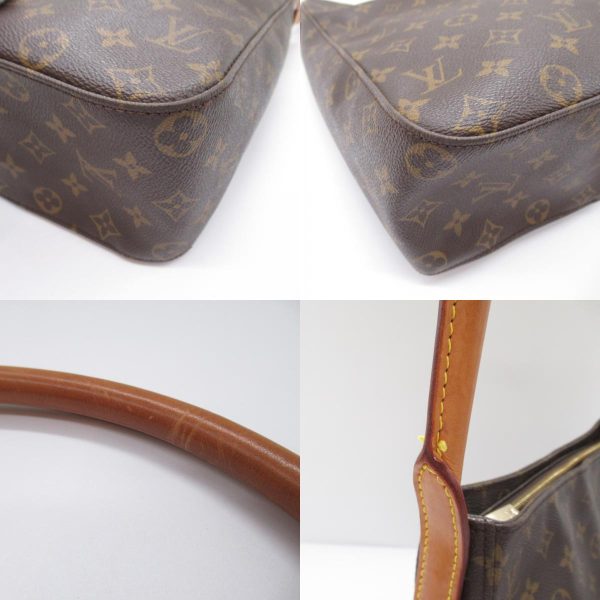 2100301136519 10c Louis Vuitton Looping Shoulder Bag Canvas Brown