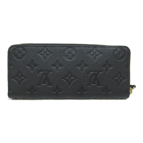 2100301139497 3 Louis Vuitton Portefeuille Round Long Wallet Black