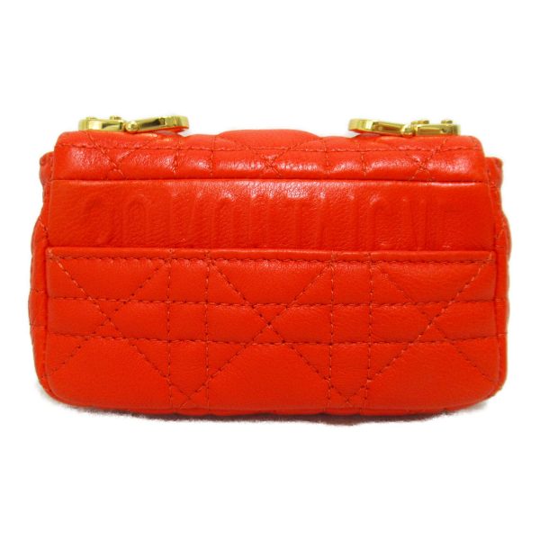 2101217276580 6 Dior Leather Micro Accessory Pouch Bag Orange