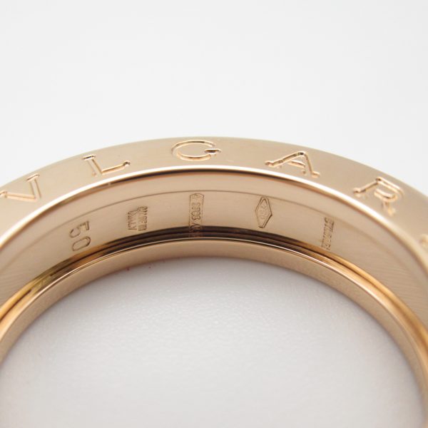 2101217337960 5 Bulgari Pink Gold Ring