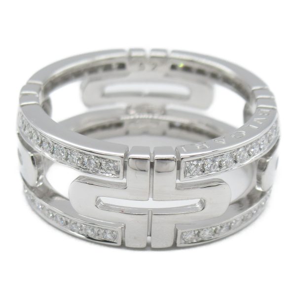 2101217418188 3 Bulgari Parentesi Diamond White Gold Ring