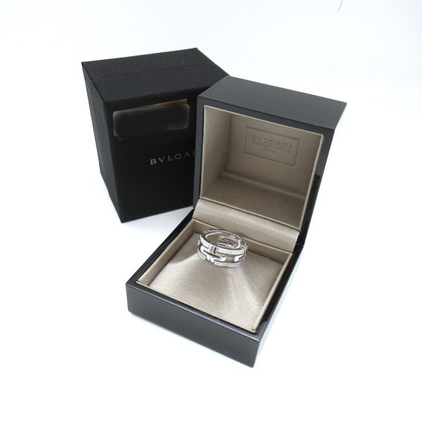 2101217418188 8 Bulgari Parentesi Diamond White Gold Ring