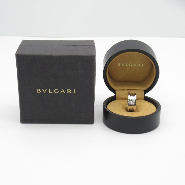 2101217438520 7 Bulgari 3 Band White Gold Ring