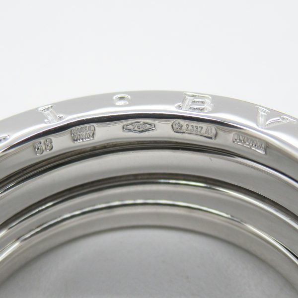 2101217491563 6 Bulgari 3 Band White Gold Ring