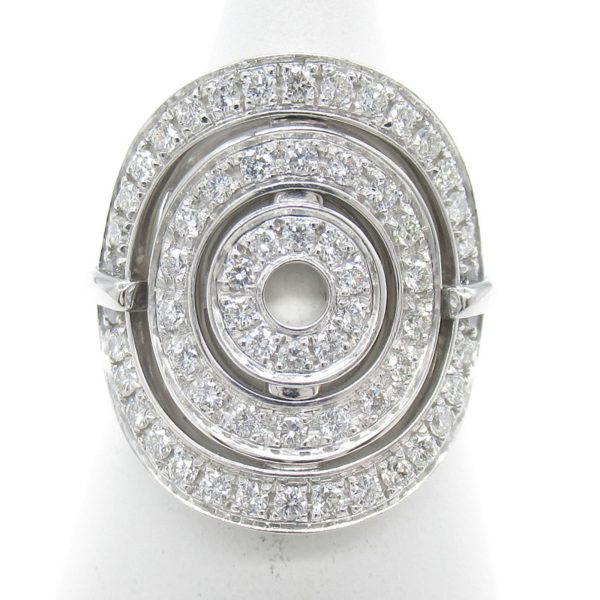 2101217521741 1 Bulgari Astrale Diamond Ring White Gold