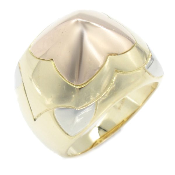 2101217528252 1 Bulgari Piramide Ring Tri Gold