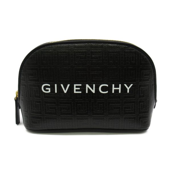 2101217538367 1 Givenchy Pouch Bag Leather in Black New