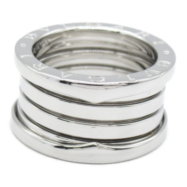 2101217554077 3 Bulgari 4 Band White Gold Ring