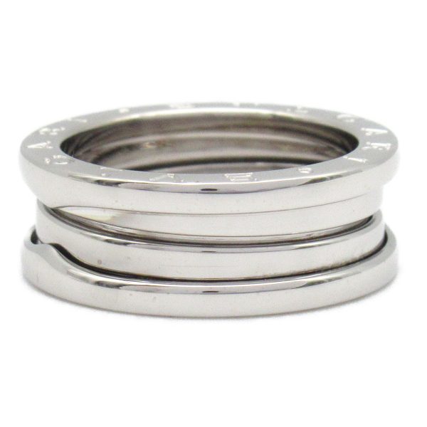 2101217586696 4 Bulgari 3 Band White Gold Ring