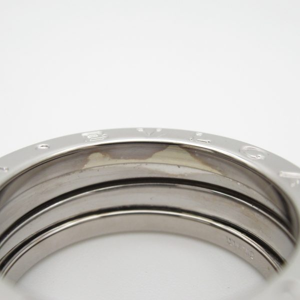 2101217586696 7 Bulgari 3 Band White Gold Ring