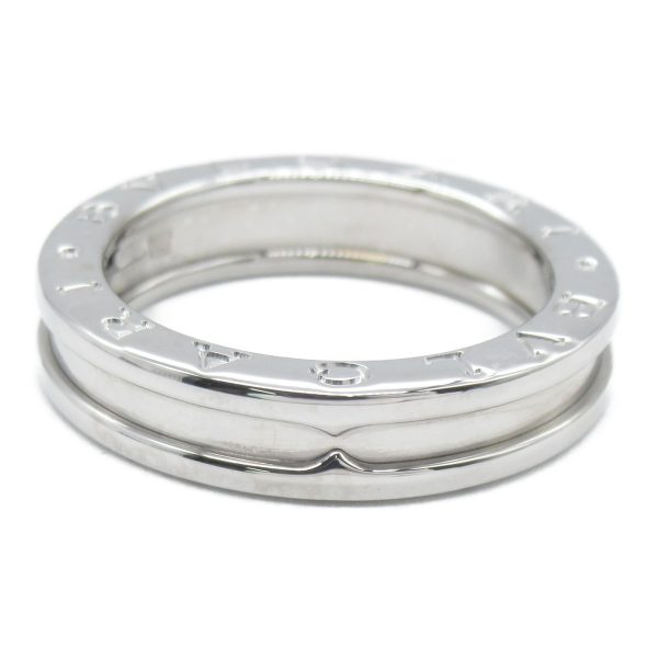 2101217586955 3 Bulgari 1 Band Ring White Gold