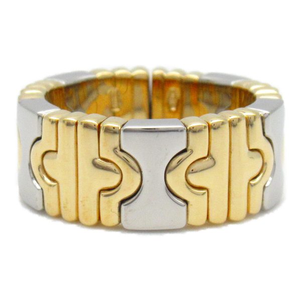 2101217609371 3 Bulgari Parentesi Yellow Gold Ring