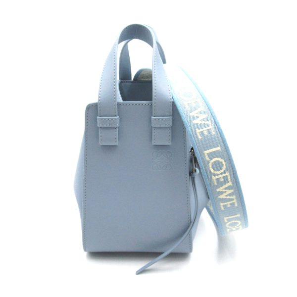 2101217626767 1 Loewe Hammock Bag Compact Shoulder Bag Blue